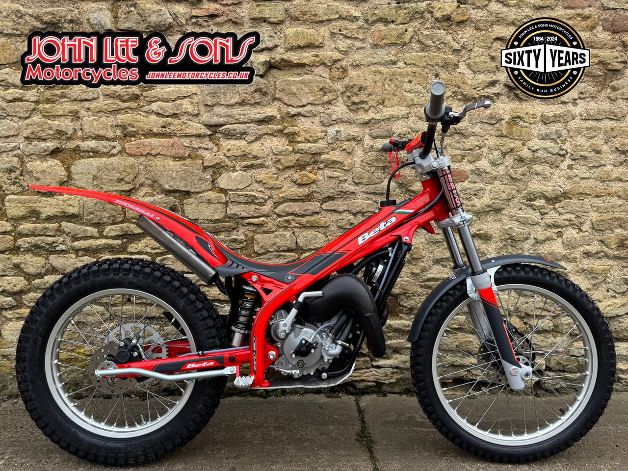 Beta EVO 80cc Junior Trials Bike, New 2026 Model, 19"/17" Wheels, In Stock & Ready
