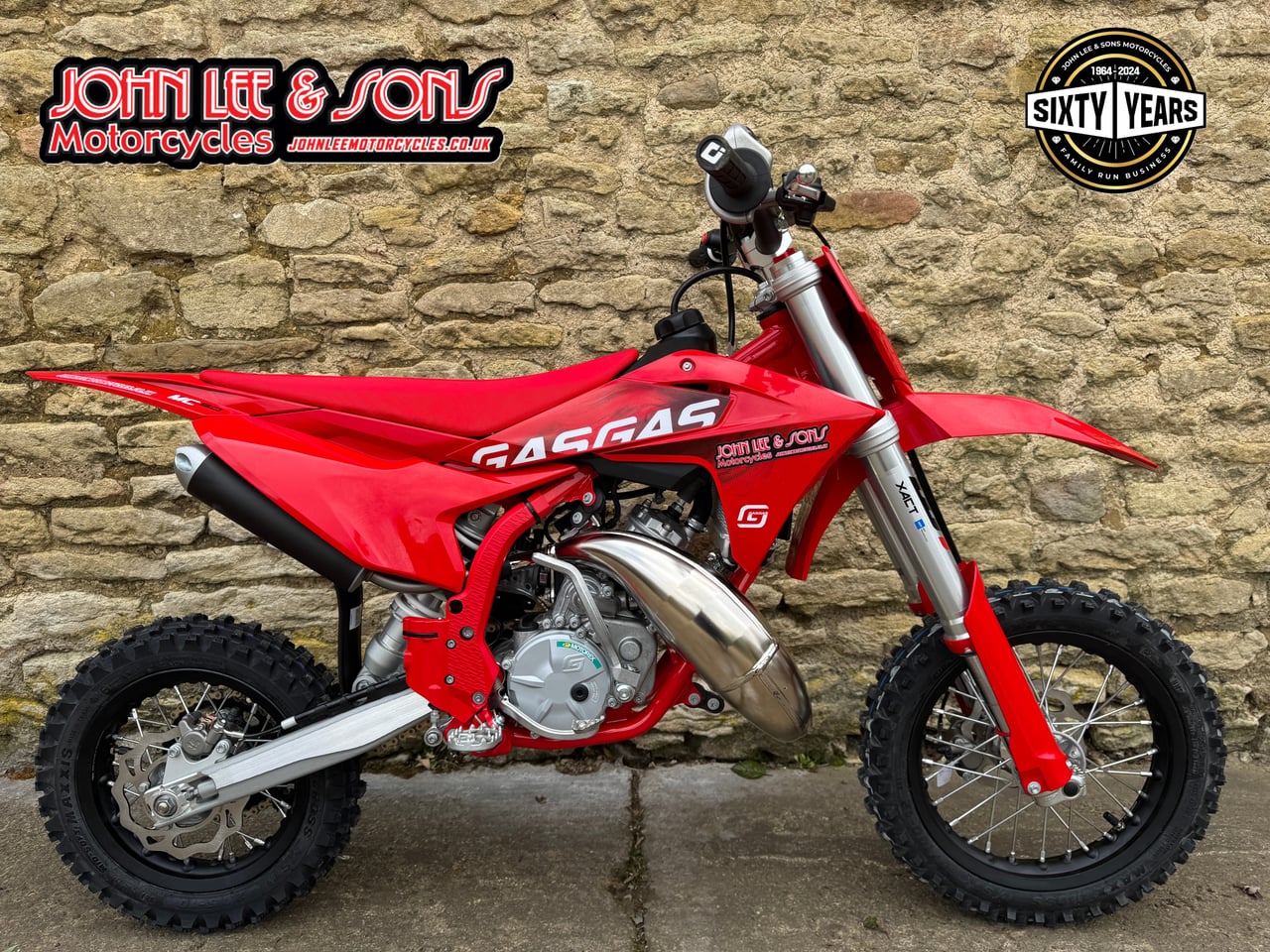 GasGas MC50 Kids Motocross Bike, New 2026 Model, In Stock & Only One Available