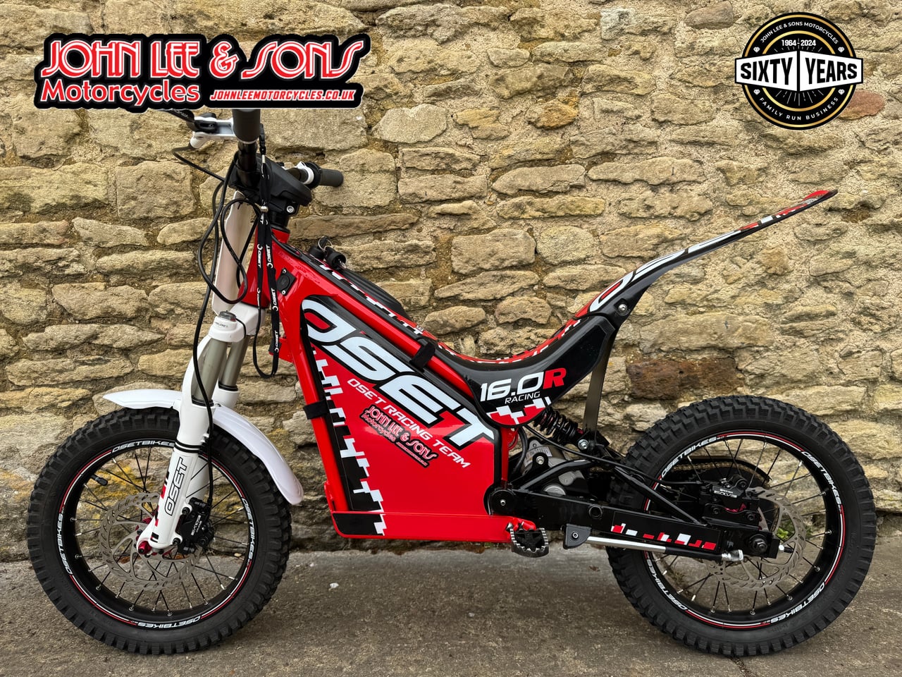 Oset 16.0 Racing Kids Electric Bike, 2024 Model, Great Condition