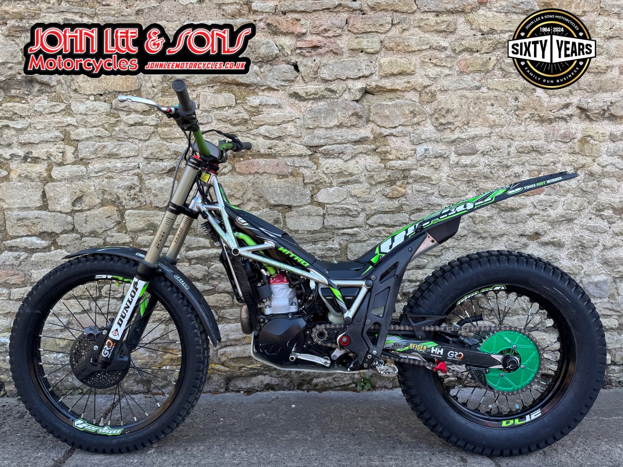 Vertigo Nitro DL300 Trials Bike, 2023 Model, Clearance Price, Excellent Value