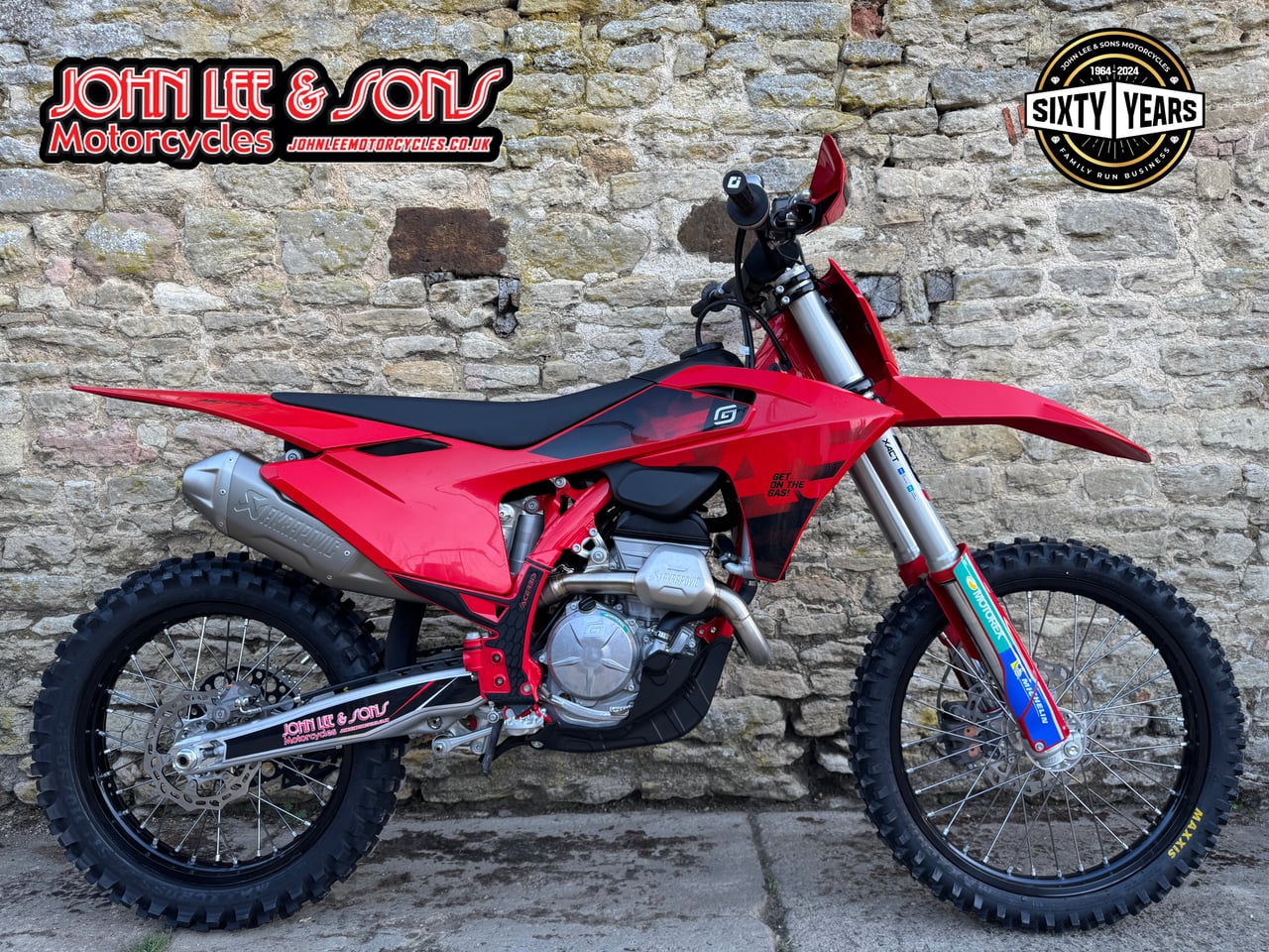 GasGas MC250F Motocross Bike, 2026 Model, Race Ready With Akrapovic