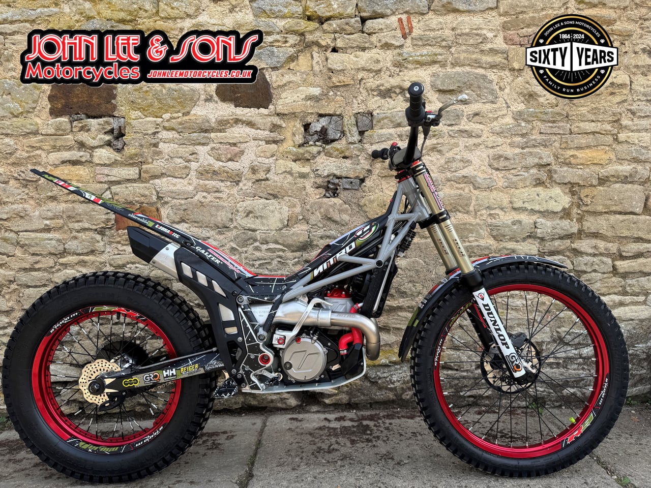 Vertigo Nitro RS 250cc Trials Bike, 2023 Model, Road Reg'd, Excellent Example