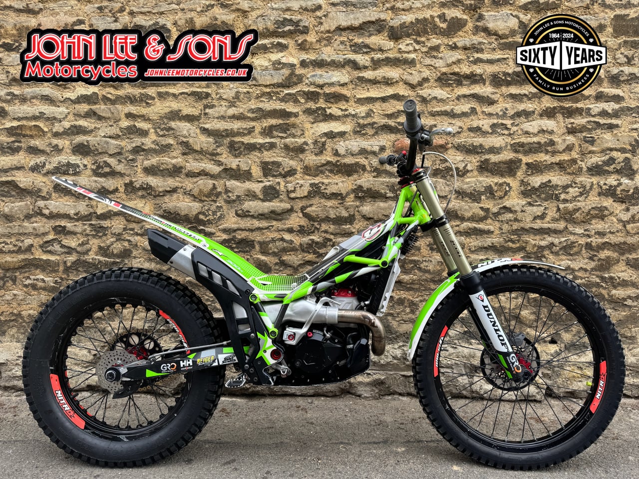 Vertigo Nitro 300cc Trials Bike, 2022 Model, Clearance Price